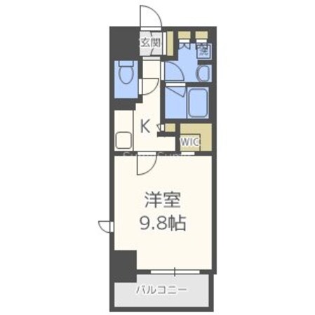 コンフォリア北浜の物件間取画像